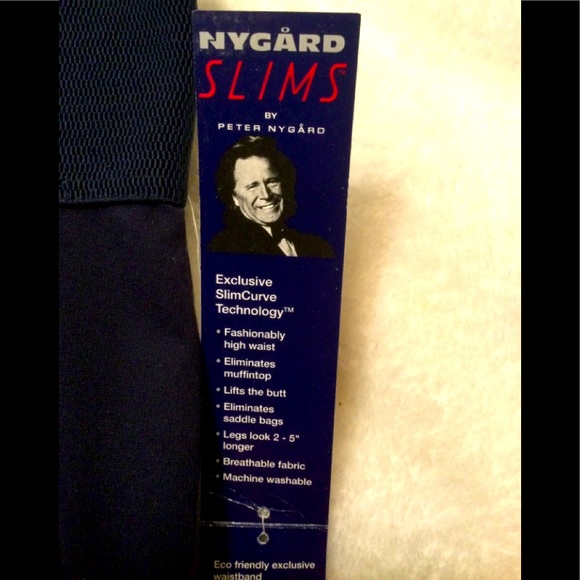 💎NWT💎NYGARD SLIMS BLACK PANTS - Picture 3 of 4